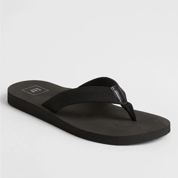GAP Factory | Shoes | Nwt Gap Fauxleather Flip Flops 